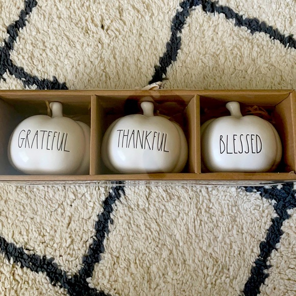 Rae Dunn - 3 pumpkin set - Picture 1 of 2